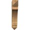 Ekena Millwork Imperial Arts & Crafts Rough Sawn Bracket, Western Red Cedar, 6"W x 32"D x 32"H BKT06X32X32IMP03RWR - alternate 4